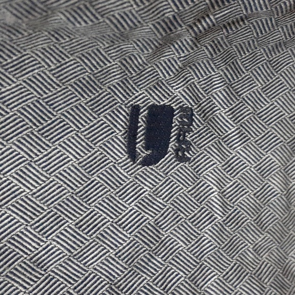 G-Star Raw Correct Men's Admiral Shirt Long Sleeve Blue Diamond Pattern Medium - Picture 4 of 10